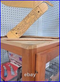 WR Case & Sons Cutlery Co Knife Display Case Vintage Hardware Store Floor Model