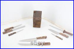 WR Case XX Nine Piece Case Household Cutlery Block Knife Set Item #10249