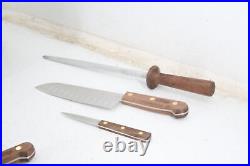 WR Case XX Nine Piece Case Household Cutlery Block Knife Set Item #10249