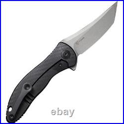 We Knife Co Ltd Mini Synergy Framelock Black Titanium Handle Nylon Storage Case