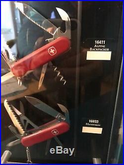 Wenger Swiss Army Knife Store Display Case- Wenger Does Not Make Knives Anymore