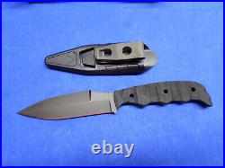 Winkler Knives DYNAMIS Single Edge Fixed Blade Knife withStorage Case + Sheath WK