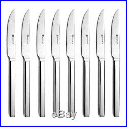 Wusthof 8pc Stainless Steel Steak Knife Set with Black Wooden Storage Case