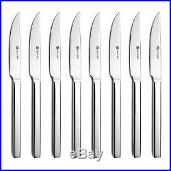 Wusthof 8pc Stainless Steel Steak Knife Set with Black Wooden Storage Case