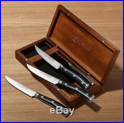 Wusthof Classic Ikon Steak Knife Set/Set of 4/Walnut Storage Case New in Box