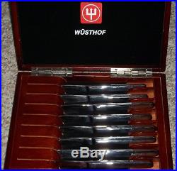 Wusthof Trident Gourmet 8-Piece Steak Knife Set In Presentation Storage Case