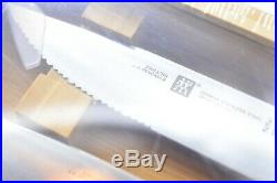 ZWILLING J. A. Henckels 39134-400 Steakhouse Steak Knife Set Bamboo Storage Case
