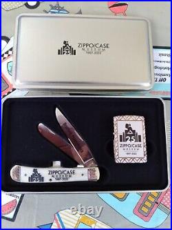 Zippo/Case Museum Lighter Knife Set Limited Edition #10 Of 100 sold out in Store