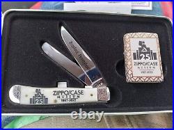 Zippo Case Store Museum 25th Anniversary Lighter Knife, Limited Edition 3 sets