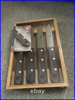 Zwilling Steak Knives 4.5-inch, Steakhouse Steak Knife Set With Storage Case